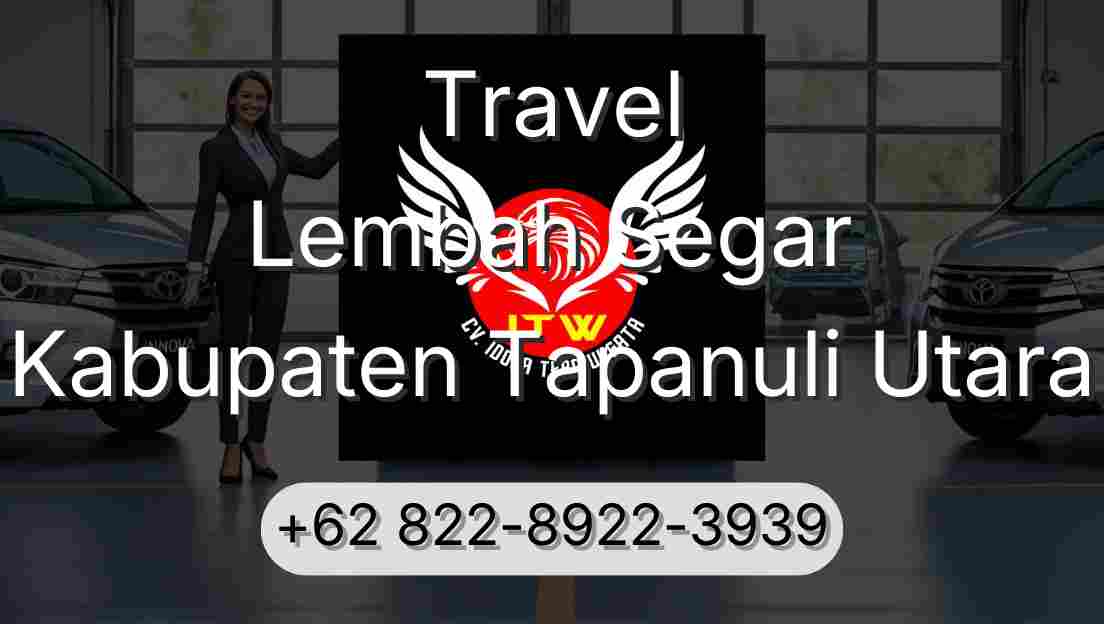 Travel Lembah Segar Kabupaten Tapanuli Utara