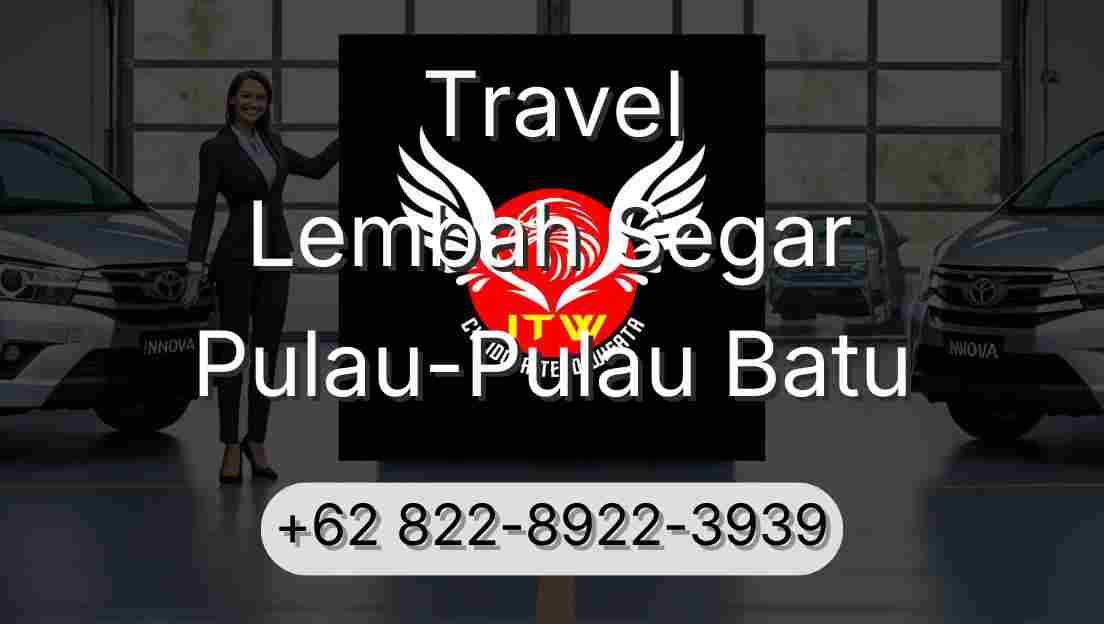 Travel Lembah Segar Pulau-Pulau Batu