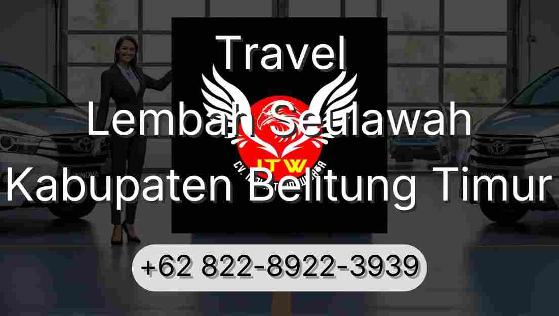 Travel Lembah Seulawah Kabupaten Belitung Timur
