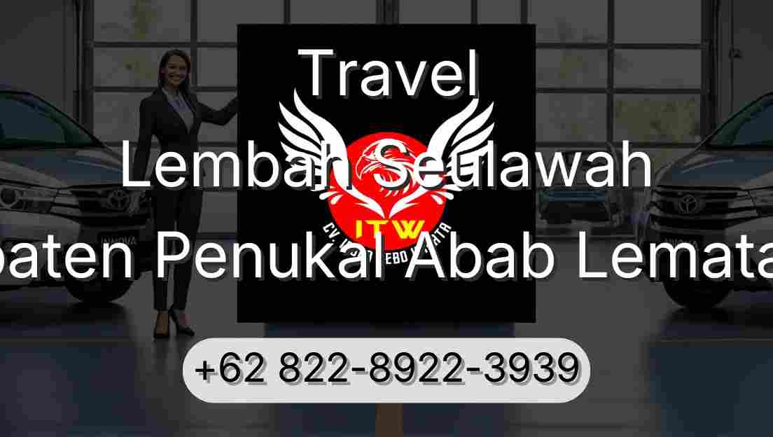 Travel Lembah Seulawah Kabupaten Penukal Abab Lematang Ilir