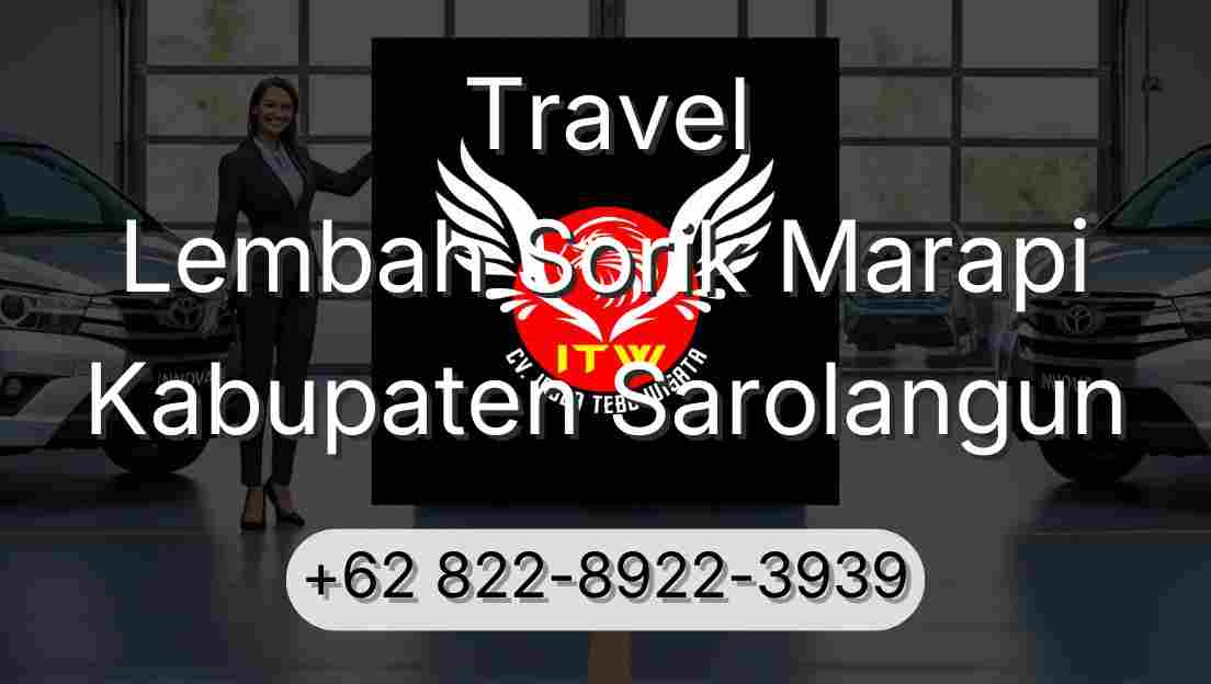 Travel Lembah Sorik Marapi Kabupaten Sarolangun