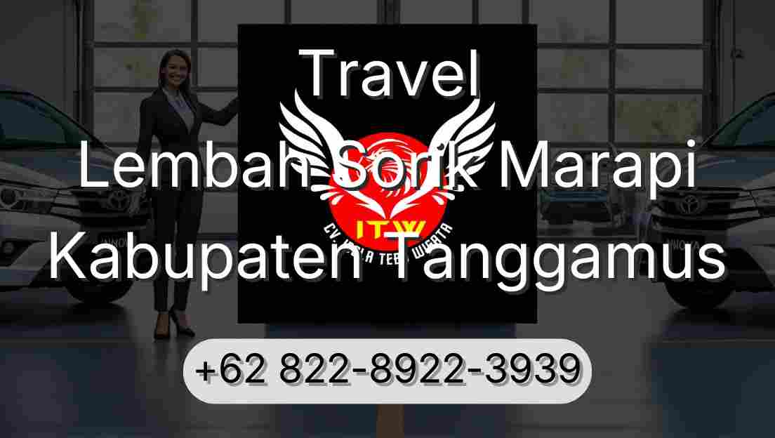 Travel Lembah Sorik Marapi Kabupaten Tanggamus