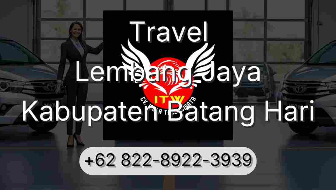 Travel Lembang Jaya Kabupaten Batang Hari