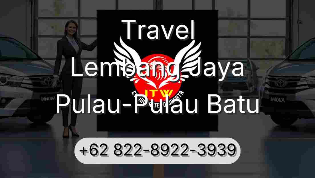 Travel Lembang Jaya Pulau-Pulau Batu