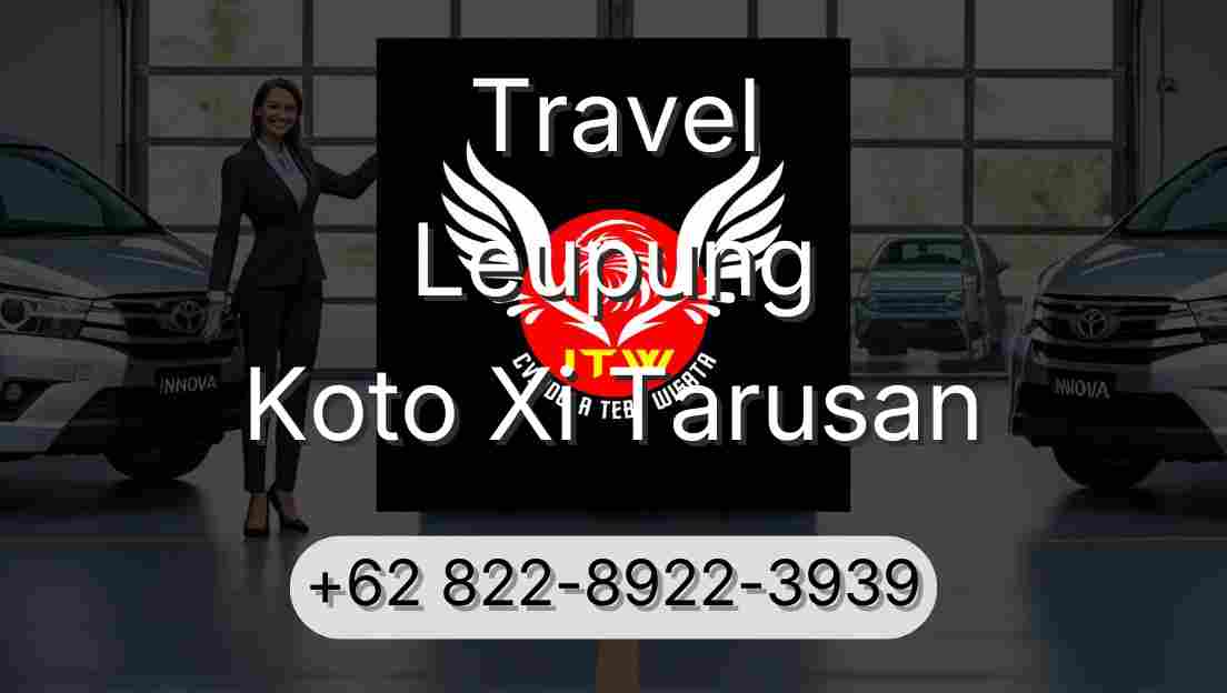 Travel Leupung Koto Xi Tarusan