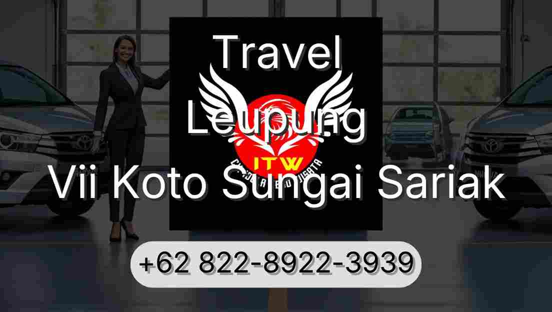 Travel Leupung Vii Koto Sungai Sariak