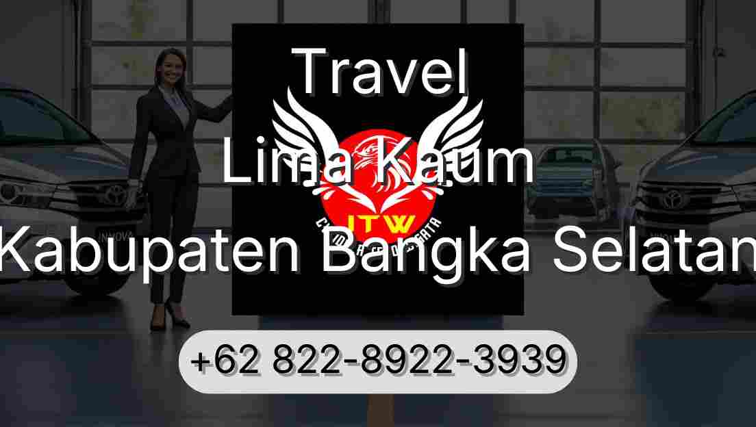 Travel Lima Kaum Kabupaten Bangka Selatan