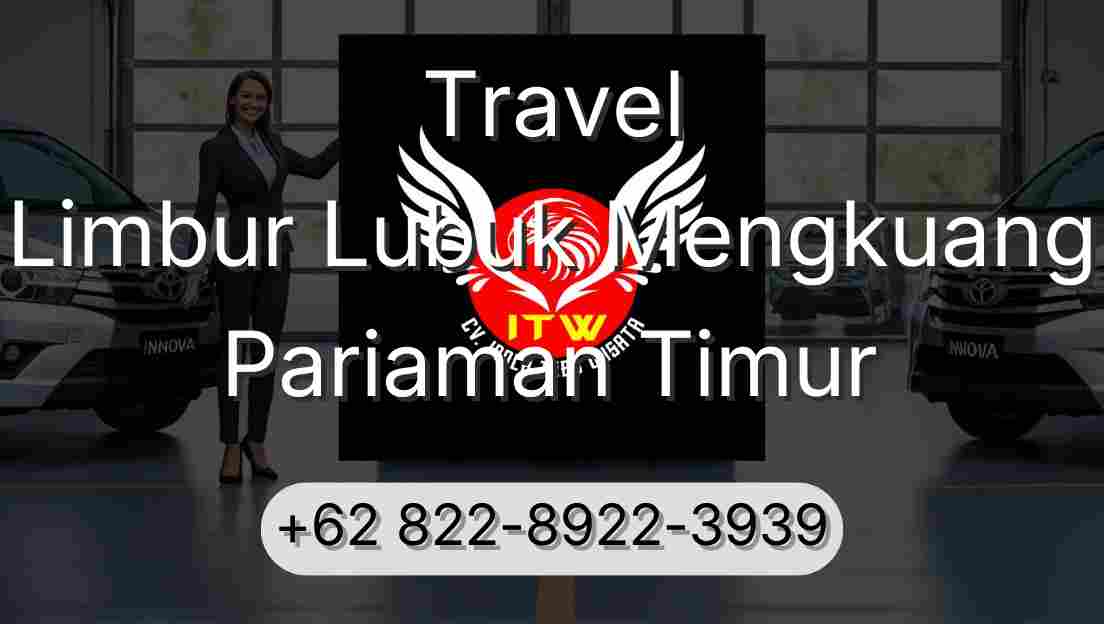 Travel Limbur Lubuk Mengkuang Pariaman Timur