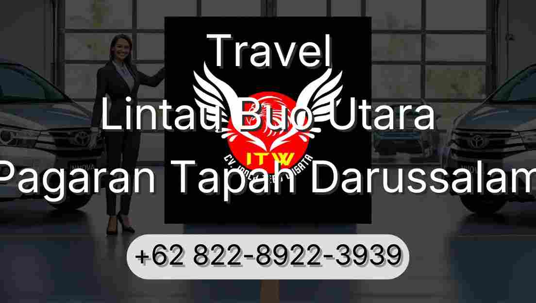 Travel Lintau Buo Utara Pagaran Tapah Darussalam