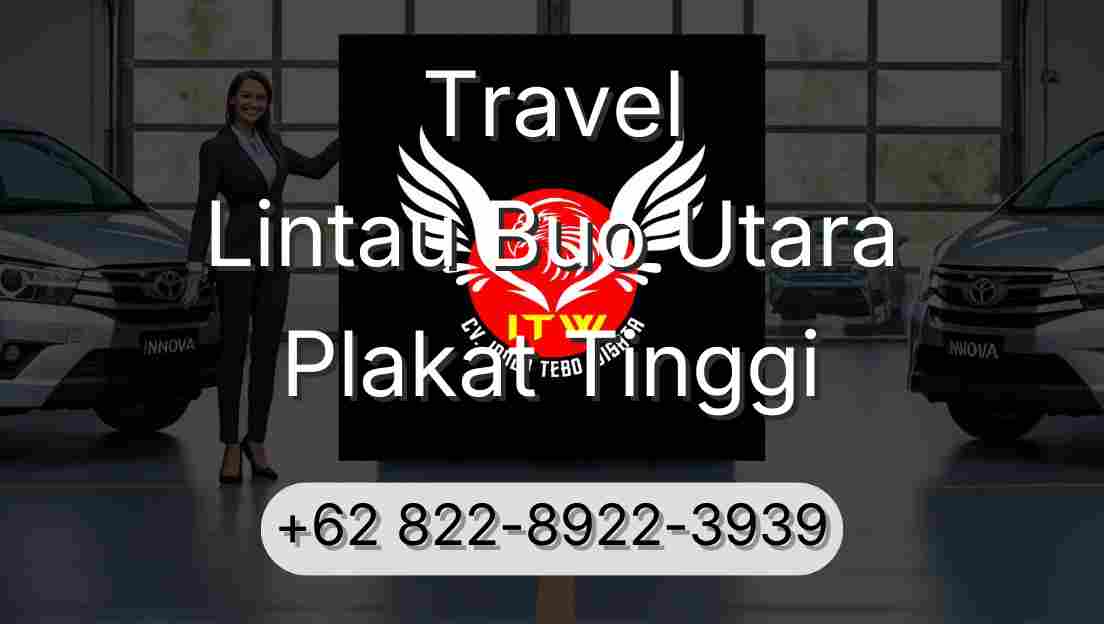 Travel Lintau Buo Utara Plakat Tinggi