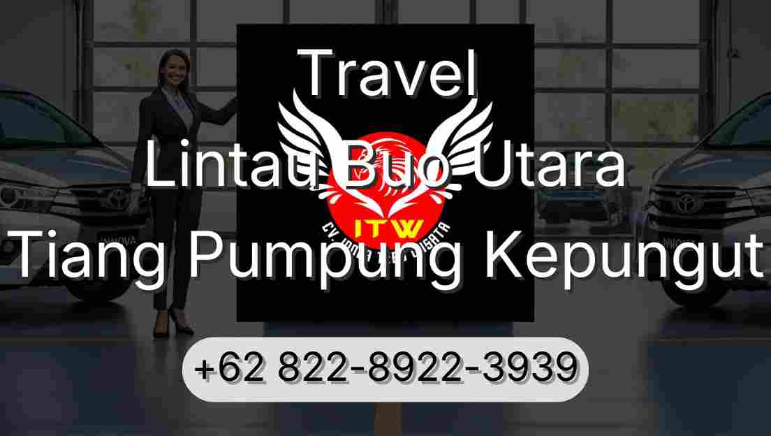 Travel Lintau Buo Utara Tiang Pumpung Kepungut