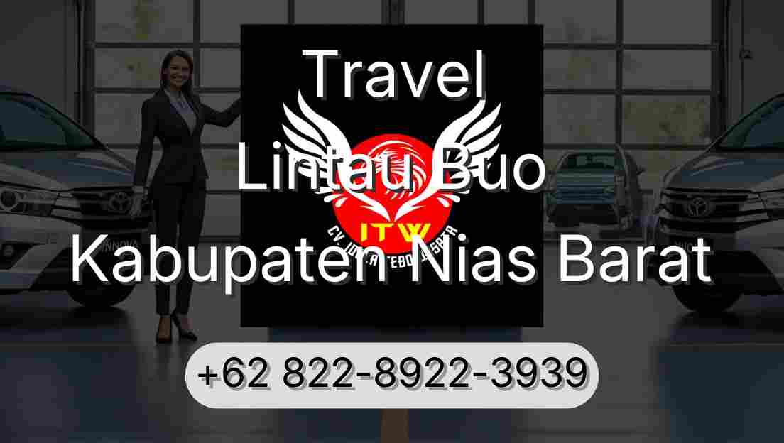 Travel Lintau Buo Kabupaten Nias Barat