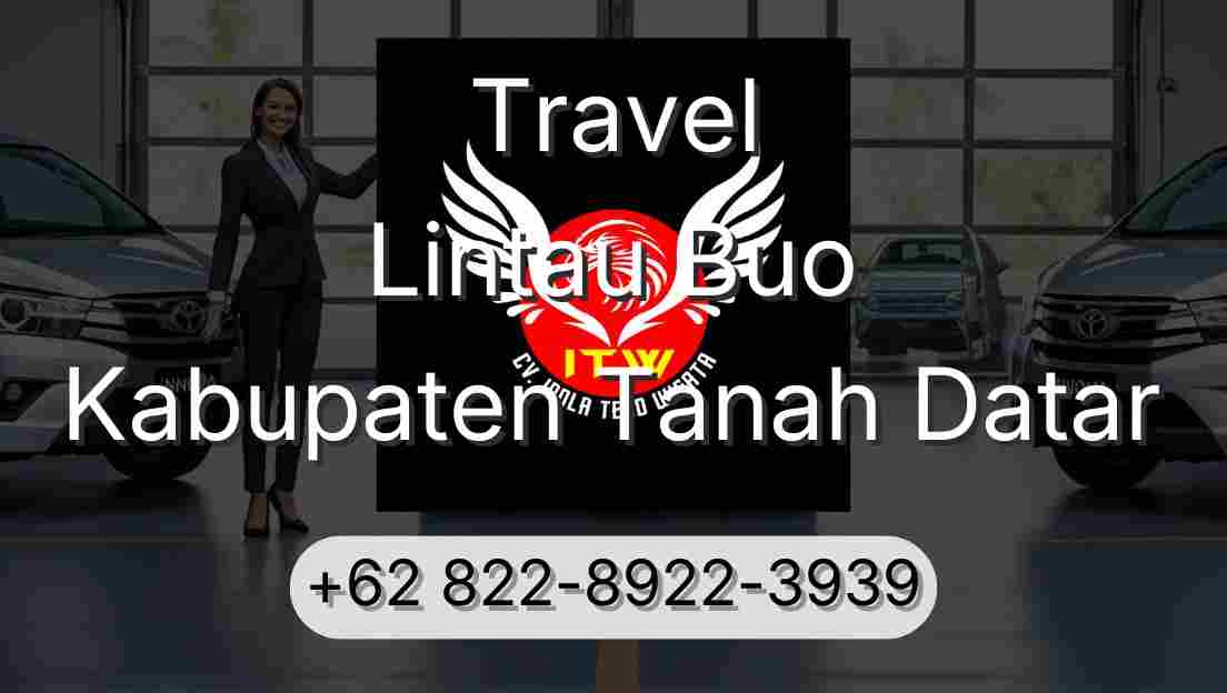 Travel Lintau Buo Kabupaten Tanah Datar