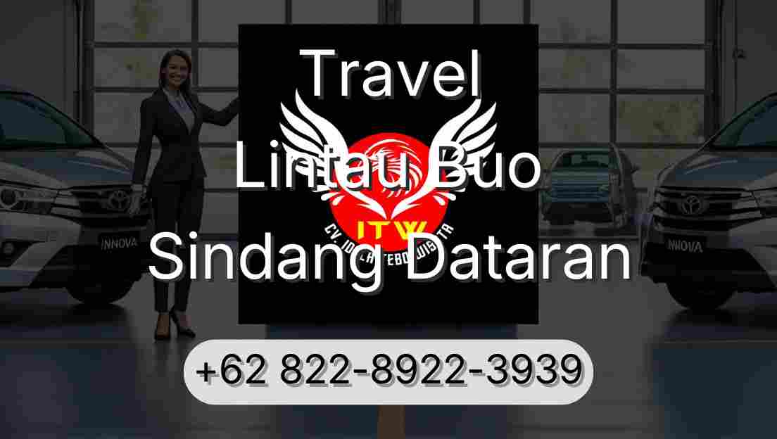 Travel Lintau Buo Sindang Dataran