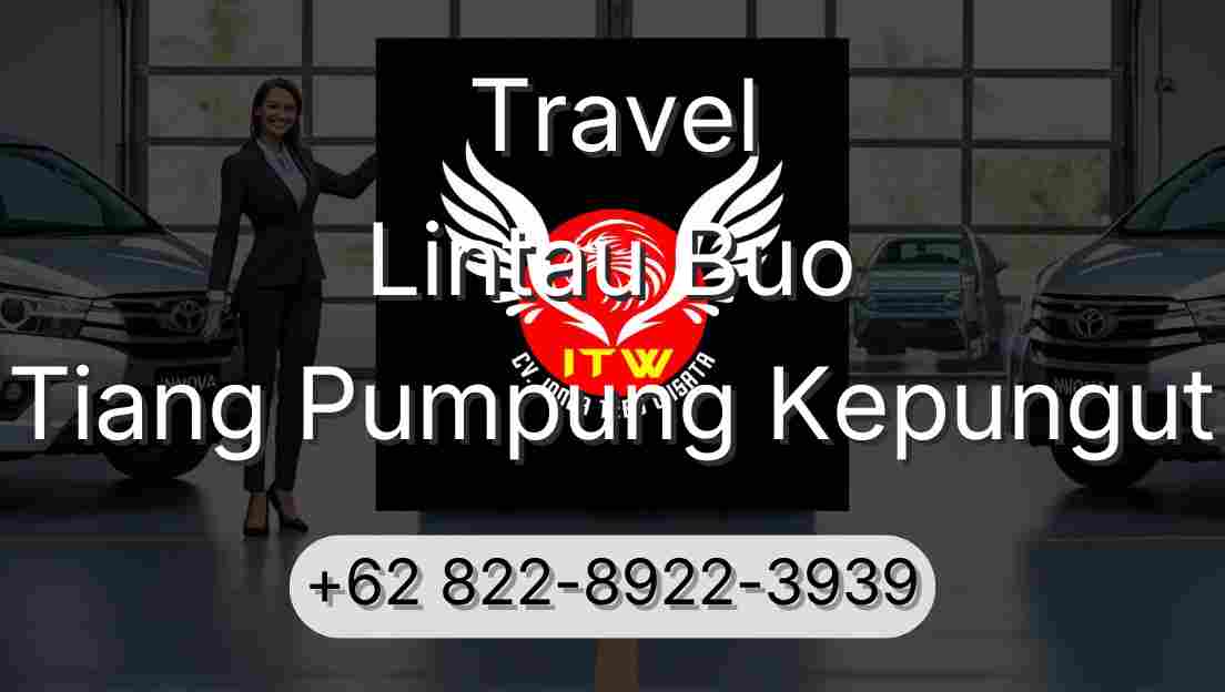 Travel Lintau Buo Tiang Pumpung Kepungut