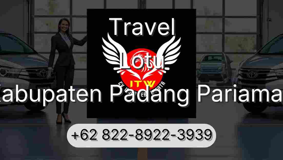 Travel Lotu Kabupaten Padang Pariaman