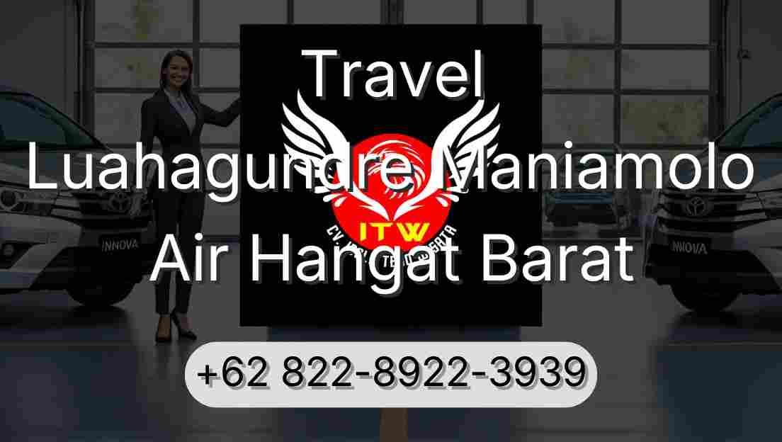 Travel Luahagundre Maniamolo Air Hangat Barat