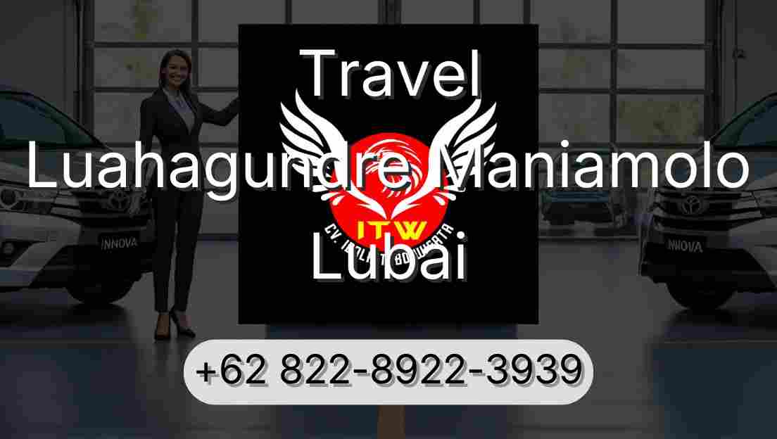 Travel Luahagundre Maniamolo Lubai