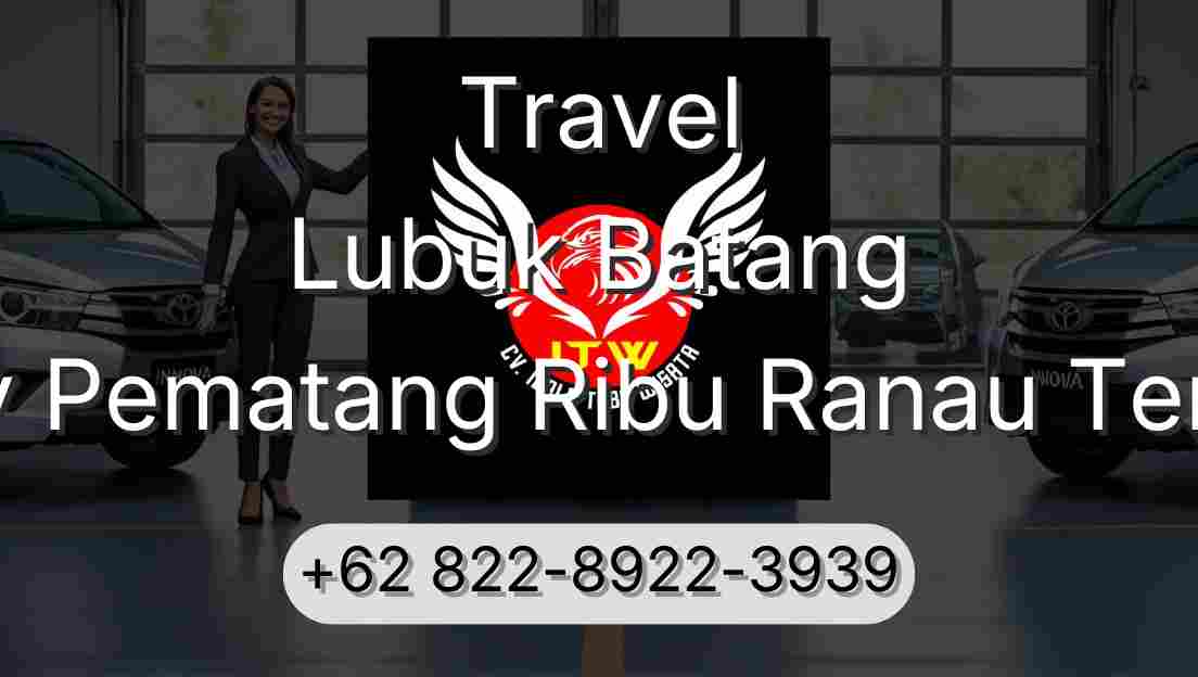 Travel Lubuk Batang Buay Pematang Ribu Ranau Tengah
