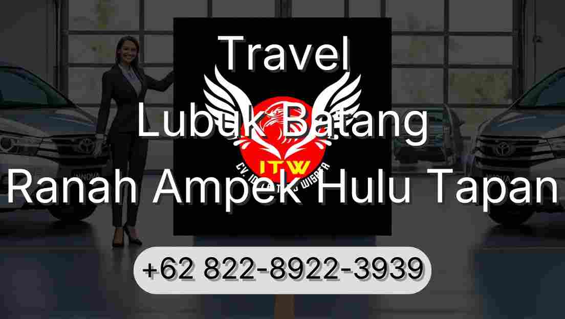 Travel Lubuk Batang Ranah Ampek Hulu Tapan