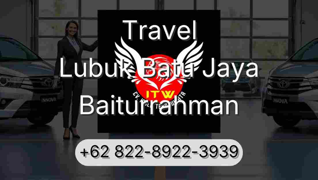 Travel Lubuk Batu Jaya Baiturrahman