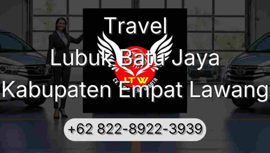 Travel Lubuk Batu Jaya Kabupaten Empat Lawang