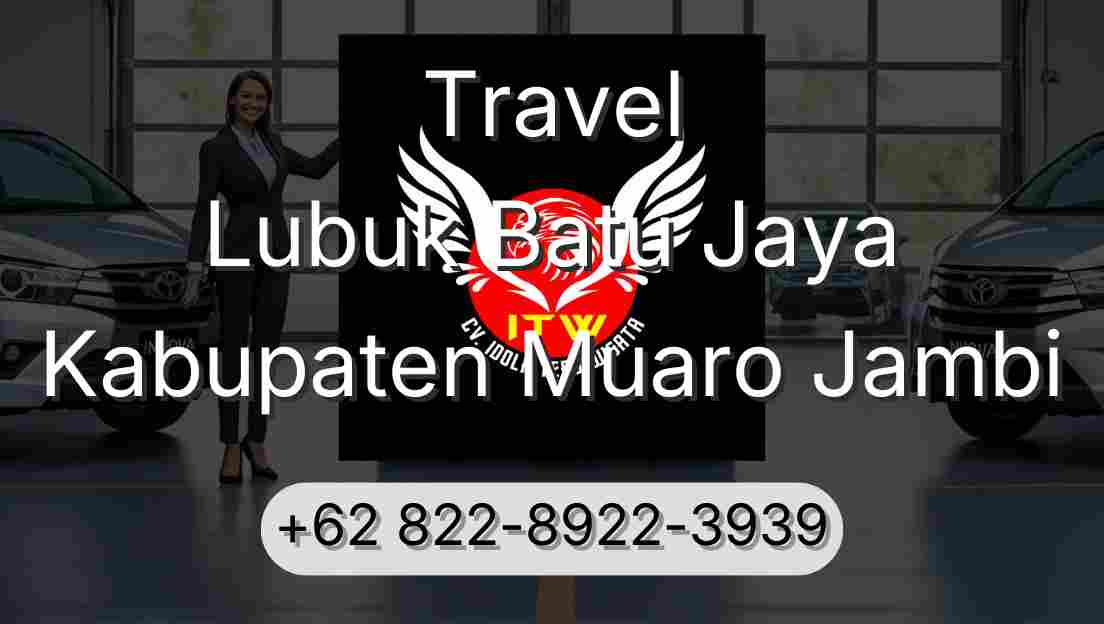 Travel Lubuk Batu Jaya Kabupaten Muaro Jambi