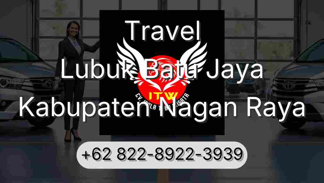 Travel Lubuk Batu Jaya Kabupaten Nagan Raya