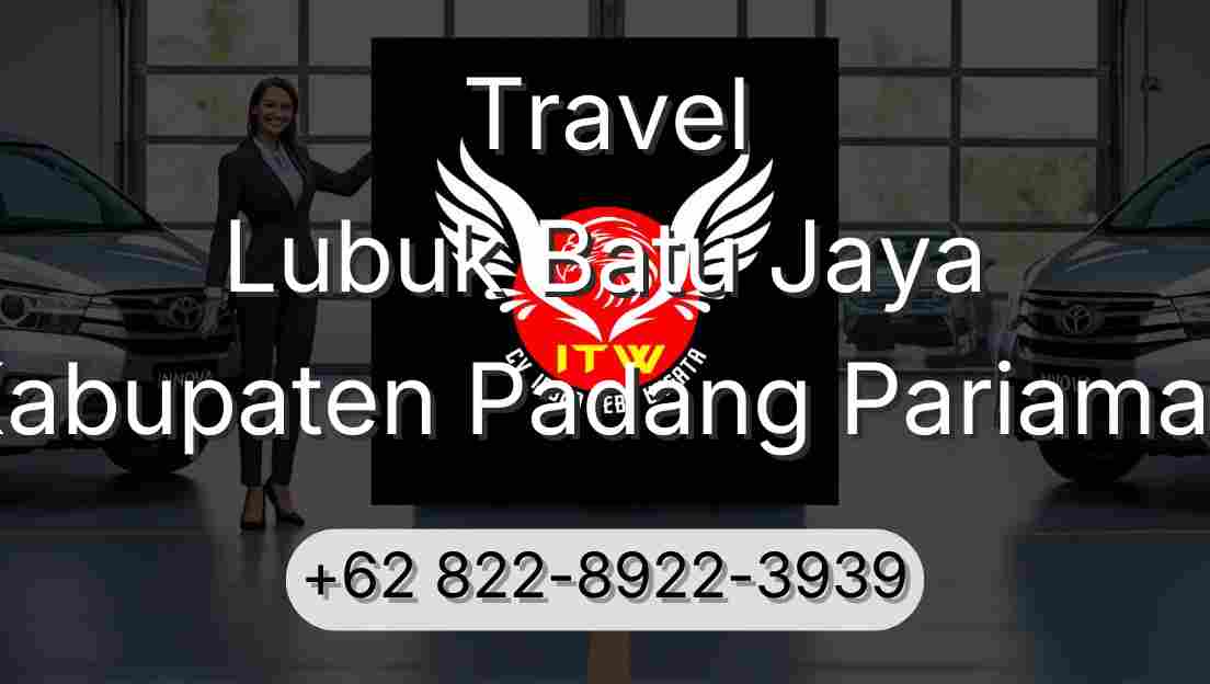 Travel Lubuk Batu Jaya Kabupaten Padang Pariaman