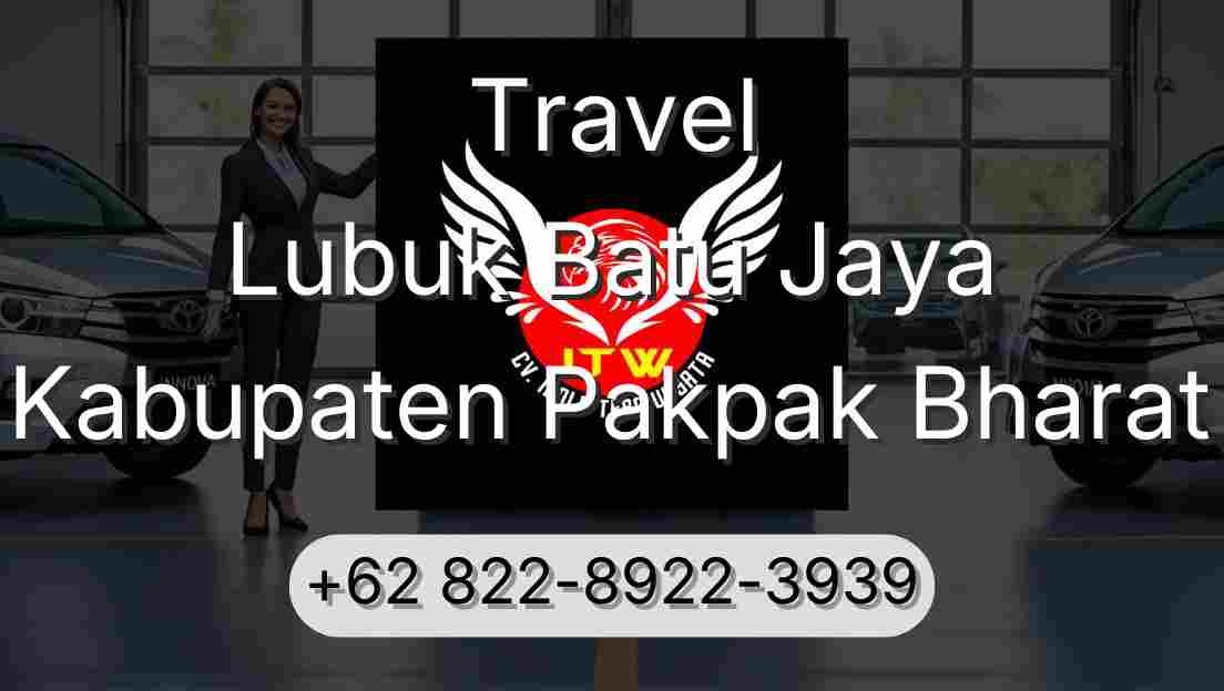 Travel Lubuk Batu Jaya Kabupaten Pakpak Bharat