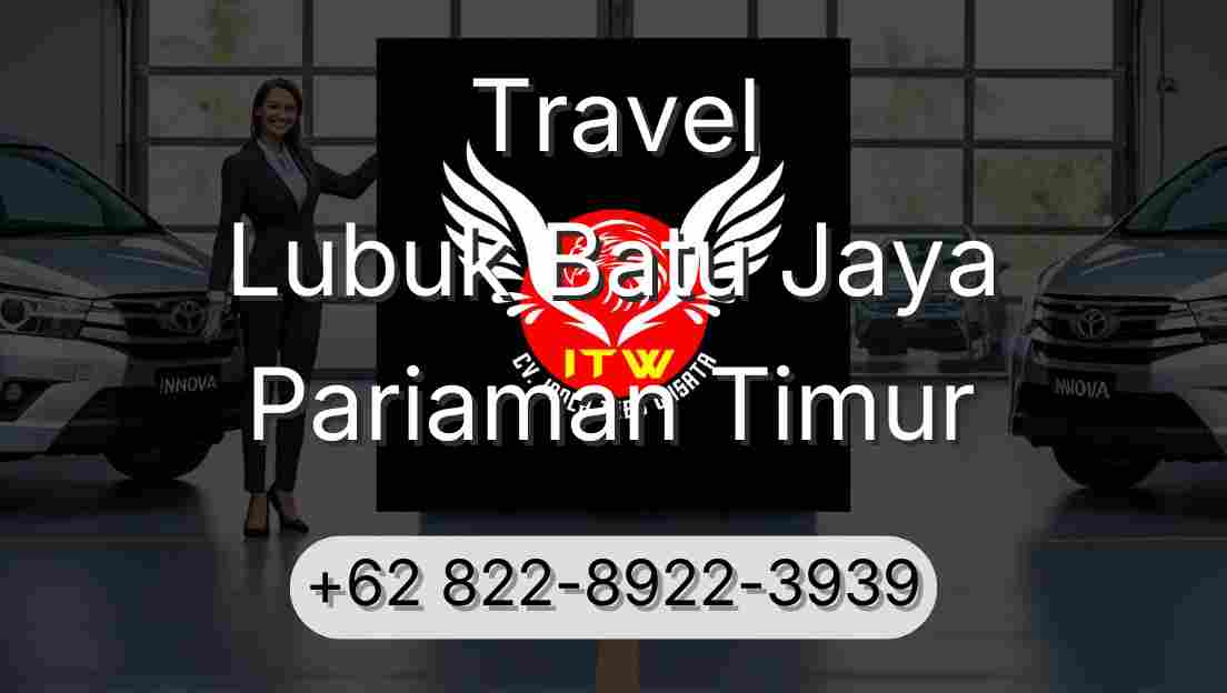 Travel Lubuk Batu Jaya Pariaman Timur