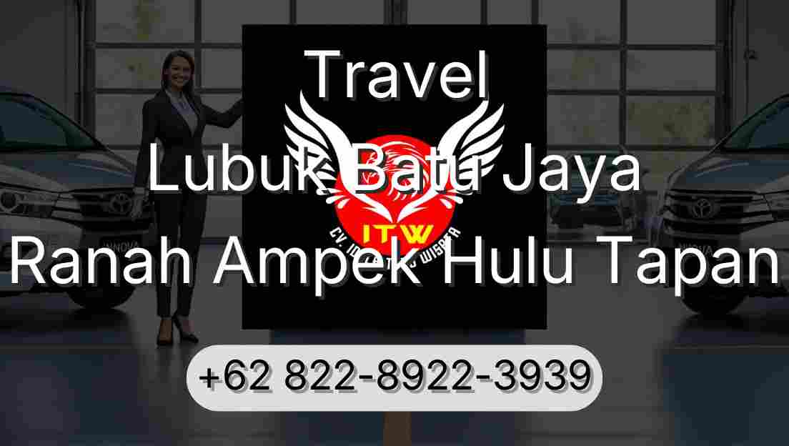 Travel Lubuk Batu Jaya Ranah Ampek Hulu Tapan