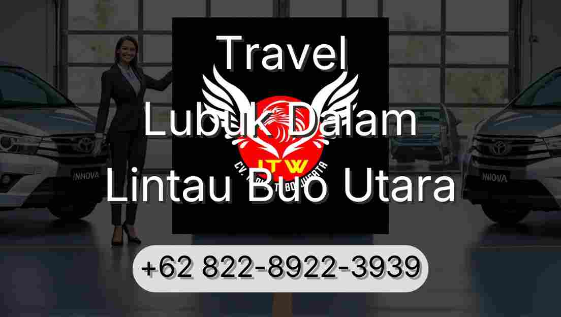 Travel Lubuk Dalam Lintau Buo Utara
