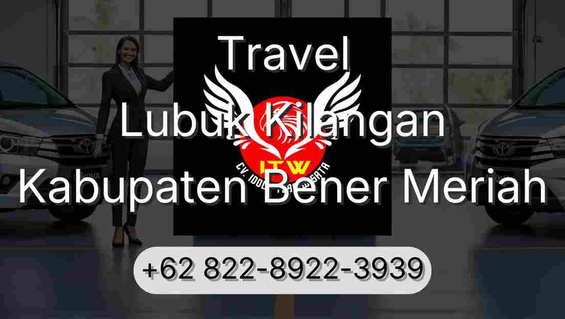 Travel Lubuk Kilangan Kabupaten Bener Meriah