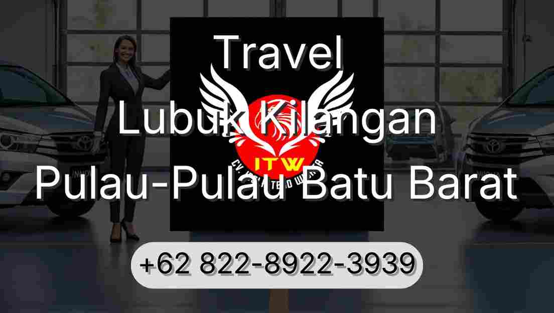 Travel Lubuk Kilangan Pulau-Pulau Batu Barat