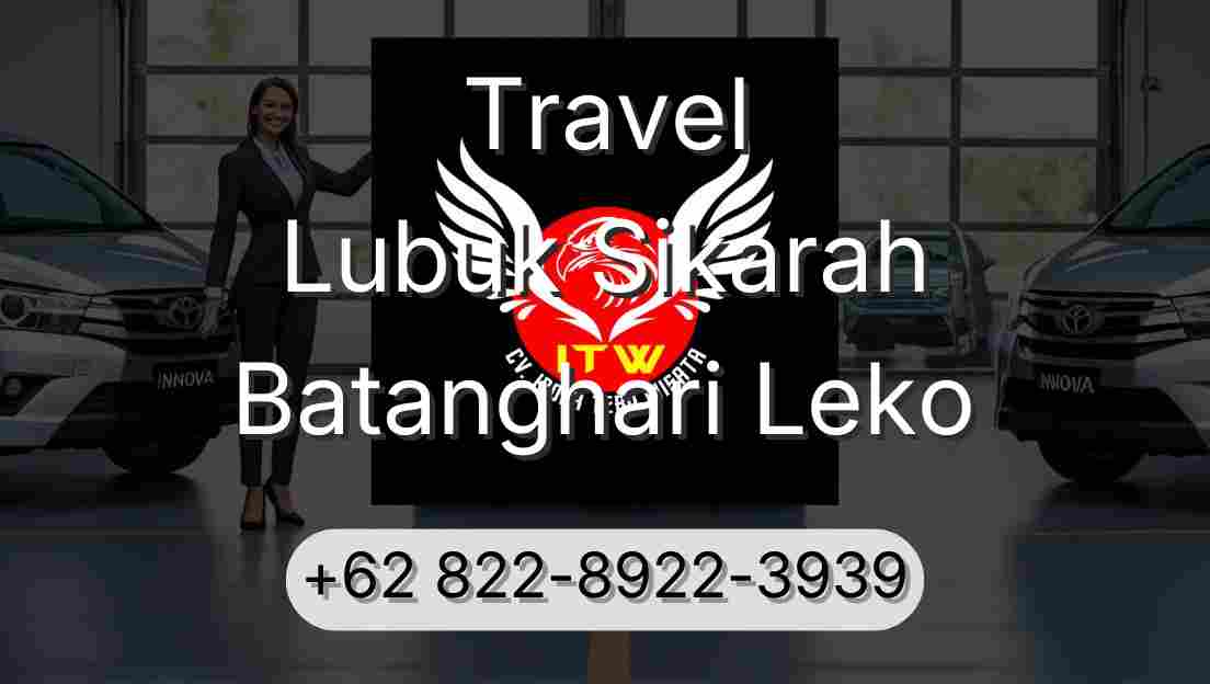 Travel Lubuk Sikarah Batanghari Leko