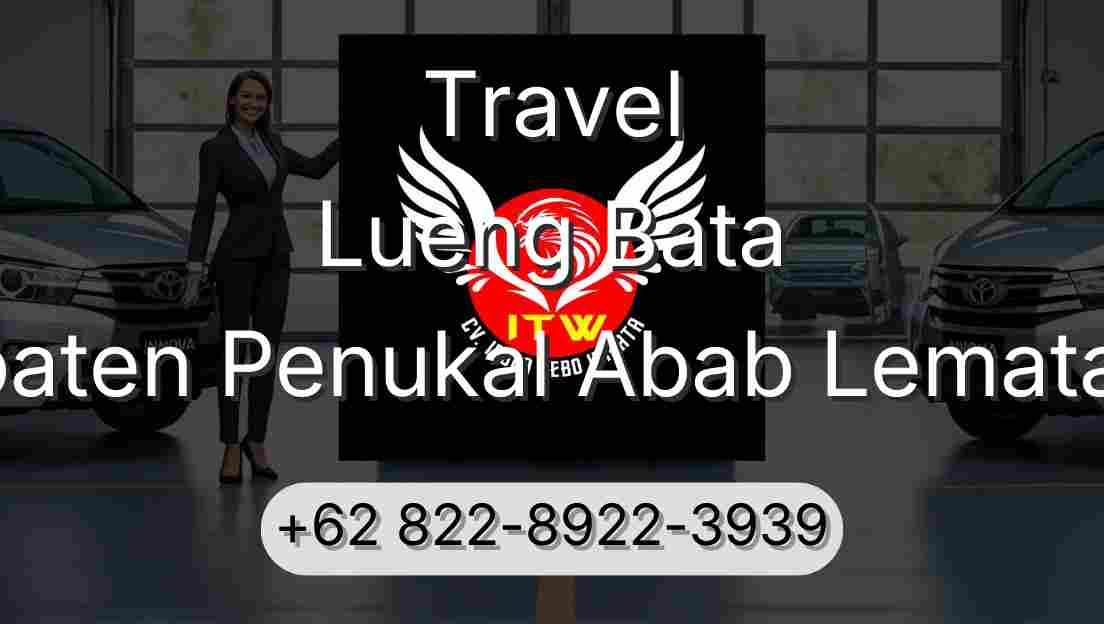 Travel Lueng Bata Kabupaten Penukal Abab Lematang Ilir