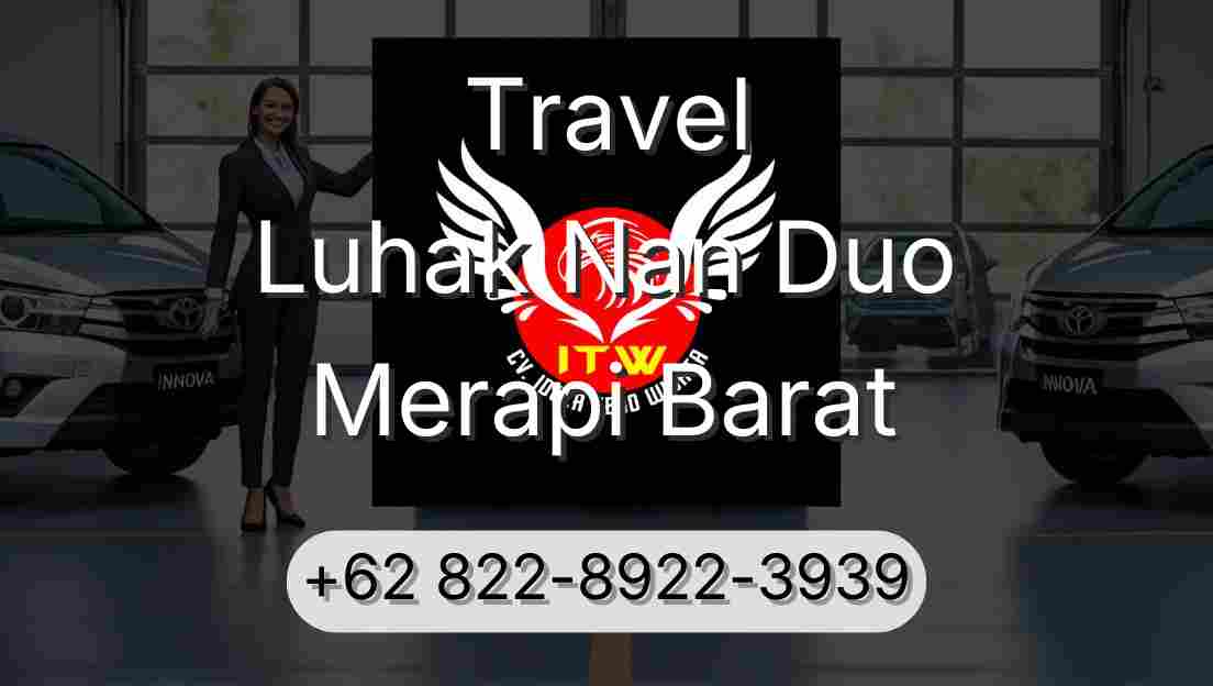 Travel Luhak Nan Duo Merapi Barat