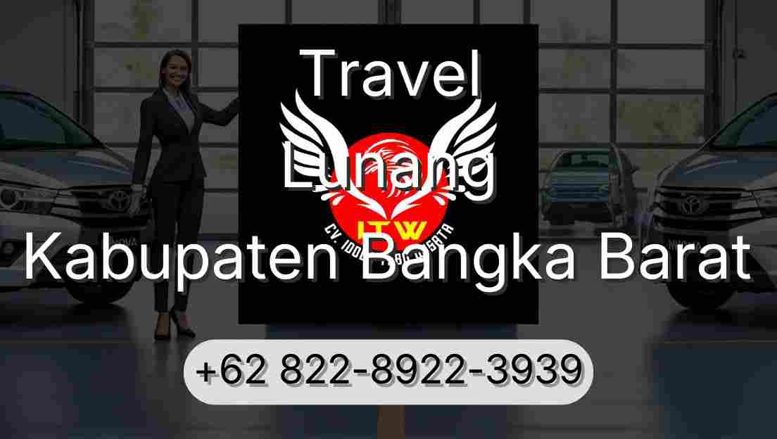 Travel Lunang Kabupaten Bangka Barat