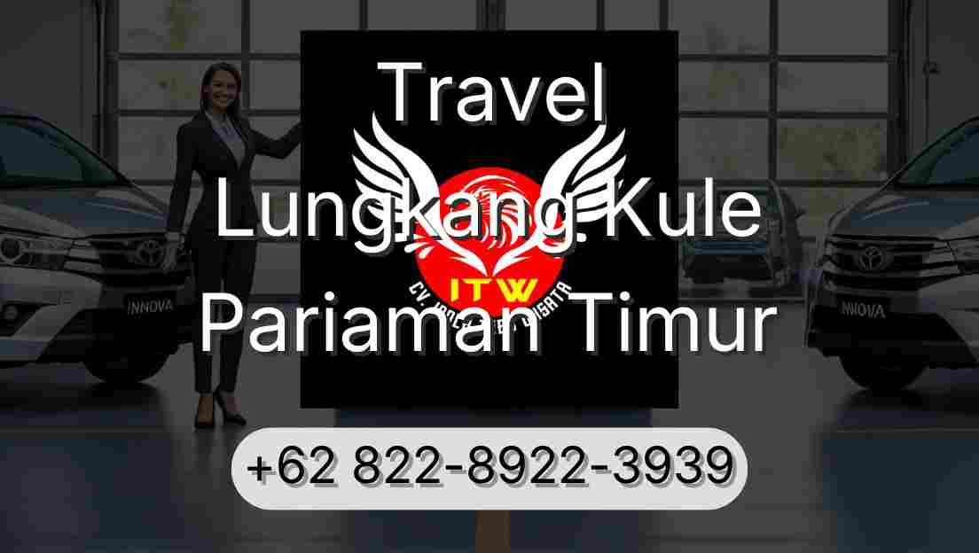 Travel Lungkang Kule Pariaman Timur