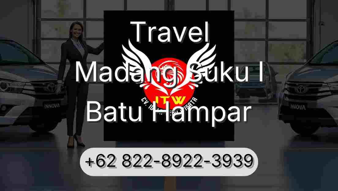Travel Madang Suku I Batu Hampar