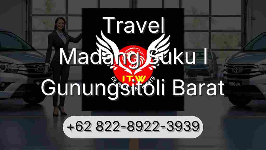 Travel Madang Suku I Gunungsitoli Barat