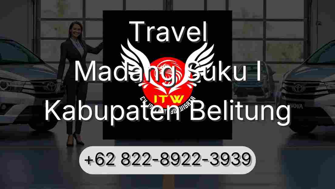 Travel Madang Suku I Kabupaten Belitung