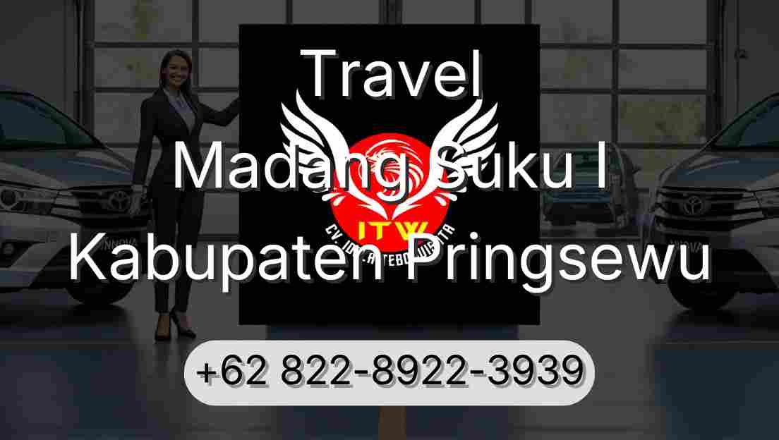 Travel Madang Suku I Kabupaten Pringsewu
