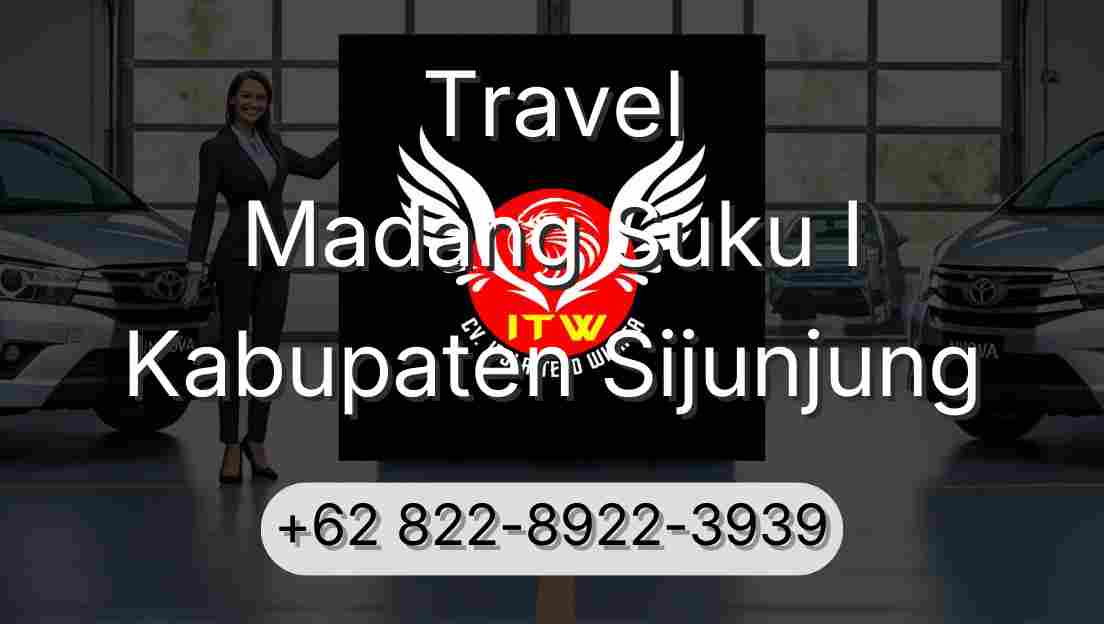 Travel Madang Suku I Kabupaten Sijunjung