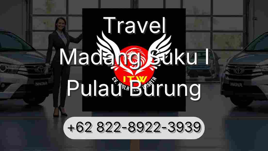 Travel Madang Suku I Pulau Burung