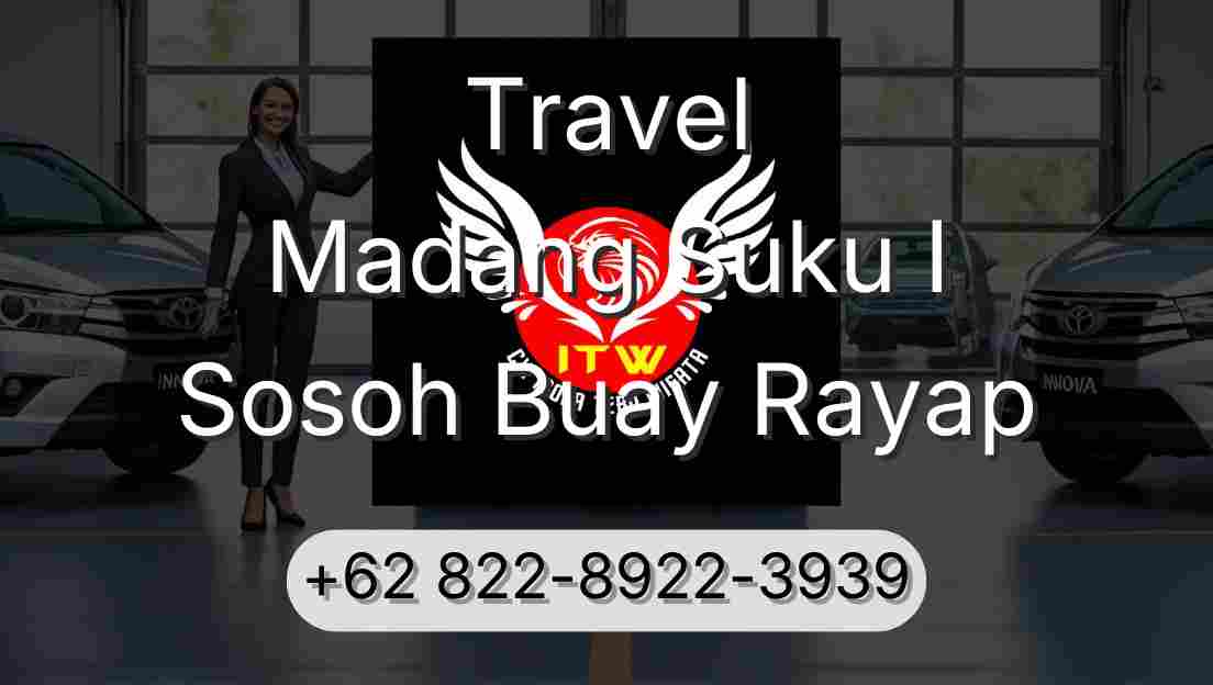 Travel Madang Suku I Sosoh Buay Rayap