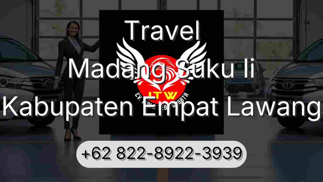 Travel Madang Suku Ii Kabupaten Empat Lawang
