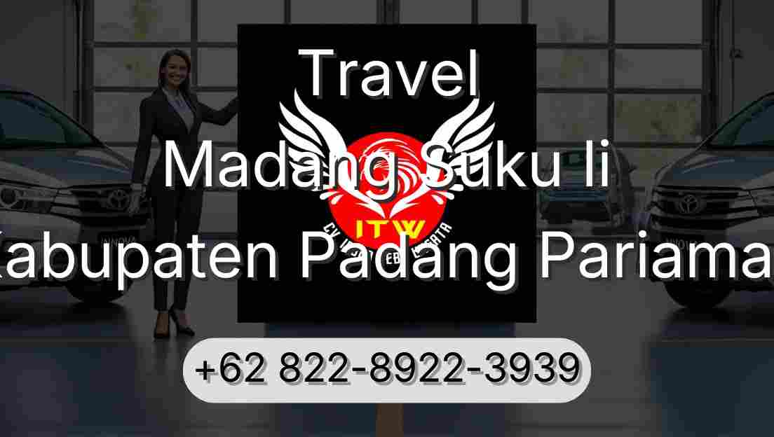 Travel Madang Suku Ii Kabupaten Padang Pariaman