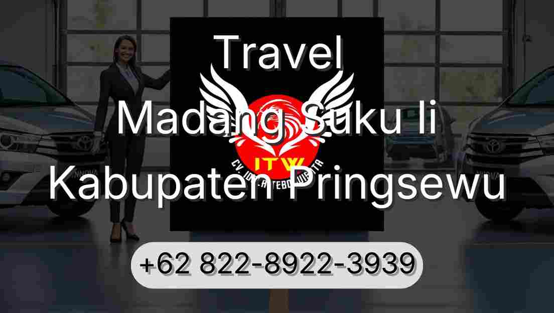 Travel Madang Suku Ii Kabupaten Pringsewu